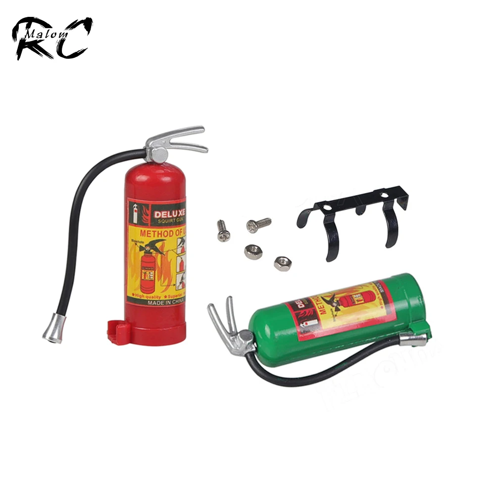 1/10 весы пластиковый Огнетушитель с наклейкой монтажное основание для RC