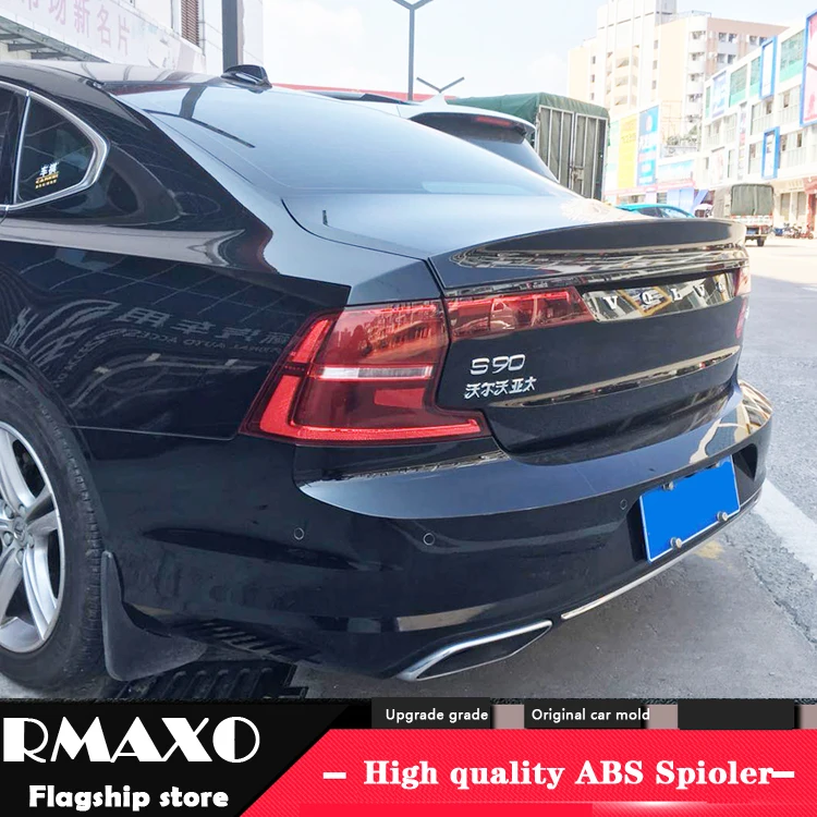 Спойлер для VOLVO S90 2018-2019 спойлер ZSK высококачественный АБС-пластик Автомобильный