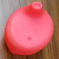 Розовый BPA Бесплатно FDA чашки соломы класса Мягкие силиконовые крышки для ребенка, чашки крышки с пластиковыми коробками упаковочная чаша крышка - Цвет: Розовый