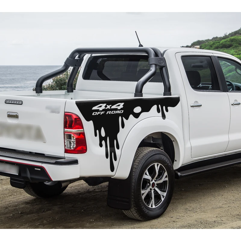 2 шт. виниловые автомобильные наклейки для toyota hilux 2015 2016 2017 2018 2019 | Автомобили и