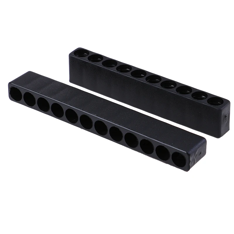 

New Hot Sale Hex Shank Plastic Screwdriver Bits Storage Deck Screwdriver Storage Case 10/12 Holes Wholesale
