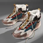 Мужские ботинки 2021, зимние ботинки, плюшевые теплые высокие мужские кроссовки, модная спортивная обувь, мужская водонепроницаемая Нескользящая теннисная обувь для мужчин