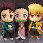 Nendoroid Demon Slayer Kamado Nezuko Kamado Tanjirou Agatsuma Zenitsu Q версия кукла Фигурка настольные украшения