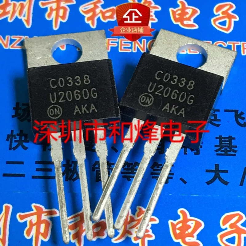 

10 шт MUR2060CTG U2060G TO-220 MOS