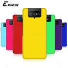 Ультратонкий чехол для телефона Asus Zenfone 7 Pro ZS670KS ZS671KS 8 ZS590KS Матовый Жесткий пластиковый Чехол для задней панели из поликарбоната