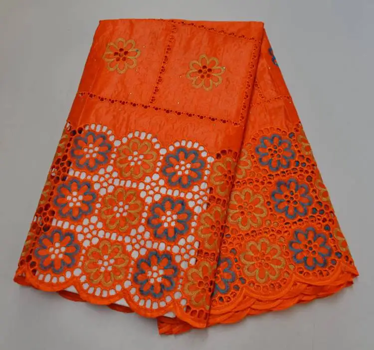 

Новая модная африканская кружевная ткань Bazin, вышитая Женская кружевная ткань с дырками, новейшее кружево для шитья тканей YW1035