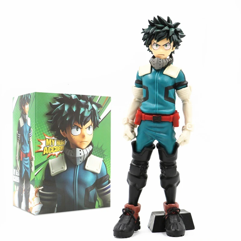 

25cm Midoriya Izuku Figurine Anime My Hero Academia Figure Deku Izuku Statue Action Figures PVC Collection Model Toys Gifts