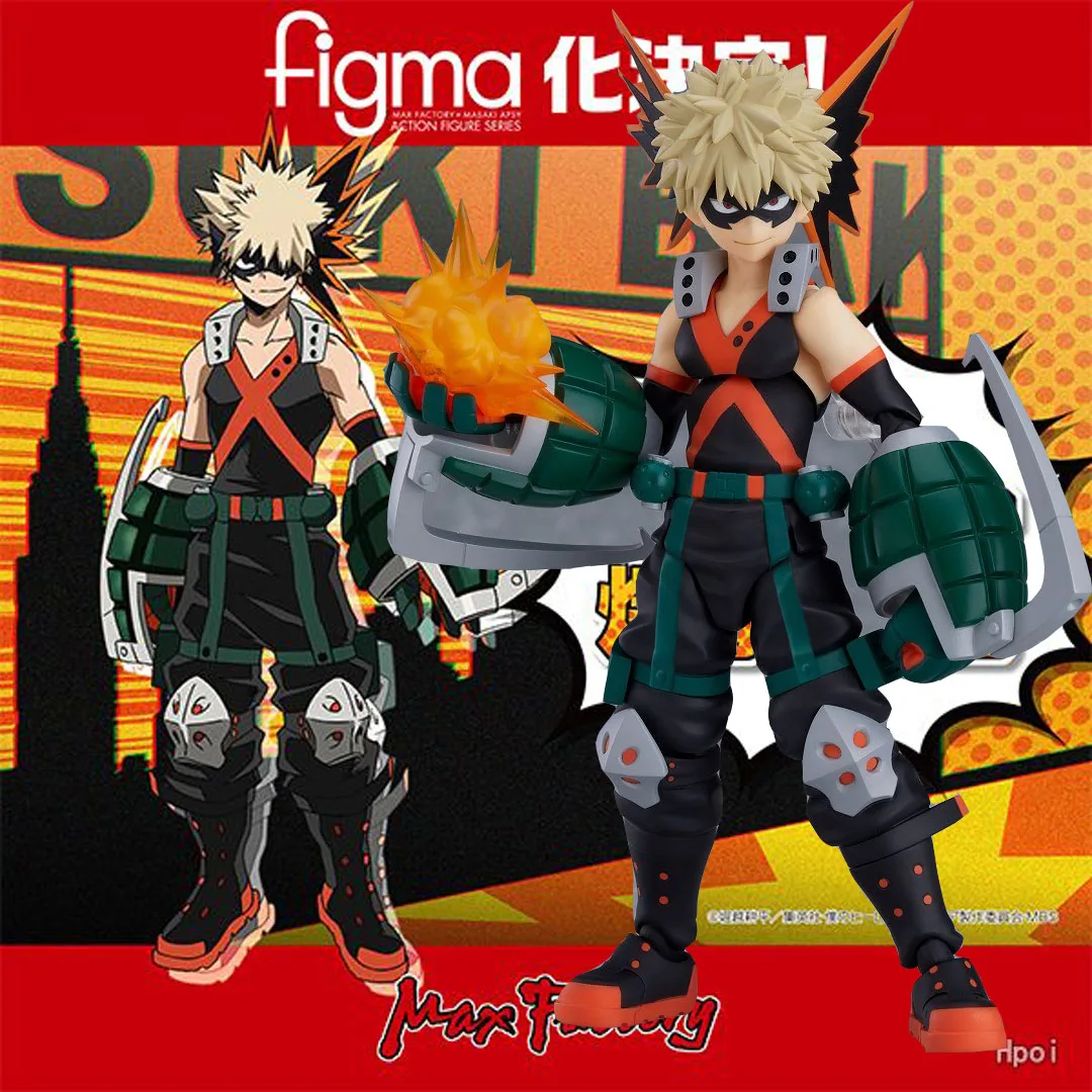 

Экшн-фигурка из аниме «Моя геройская Академия», макс. фабрика, Figma Bakugou Katsuki #443, аниме, экшн-фигурка из ПВХ, игрушка, фигурка из аниме, модель ку...