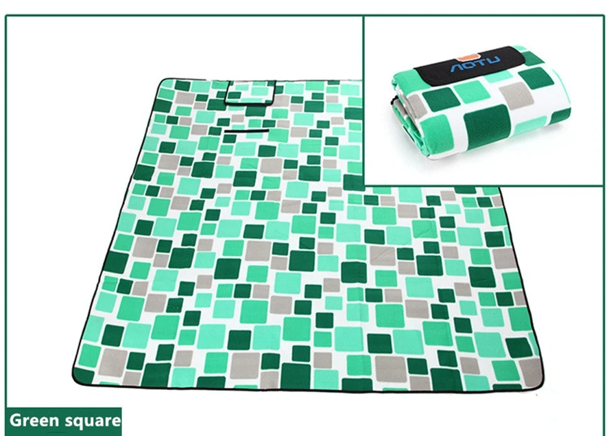 구매 휴대용 야외 방수 캠핑 매트, 캠핑 그라운드 매트리스 해변 담요 크롤링 매트