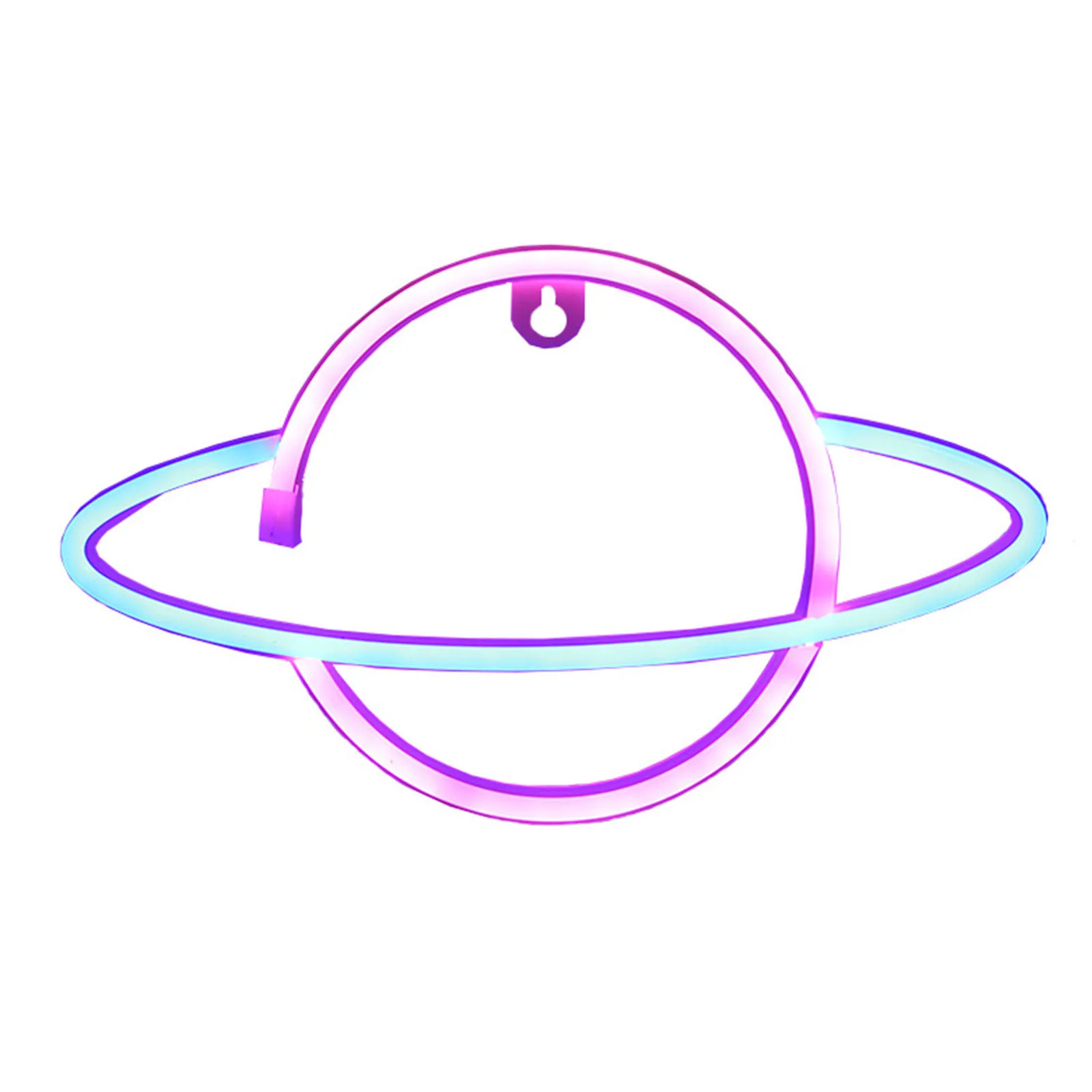 Светодиодный неоновый светильник в форме планеты великолепные украшения