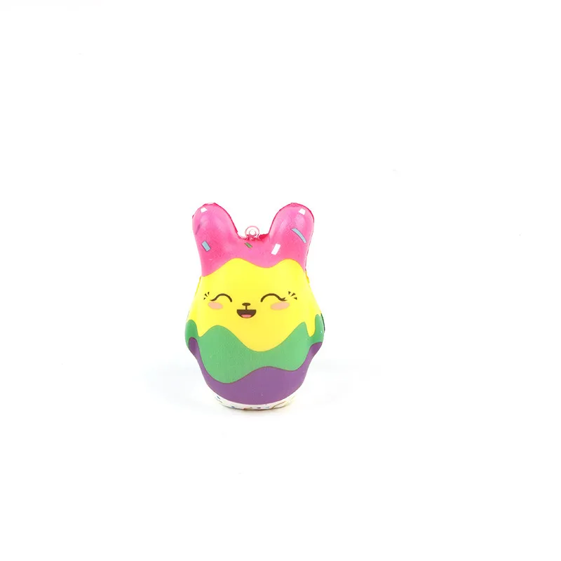 

Kawaii Toys Mini Adorable Big Ear Smiling Face Doll Slow Rising Kids Stress Reliever Decompression Toy Stress Relief Toy