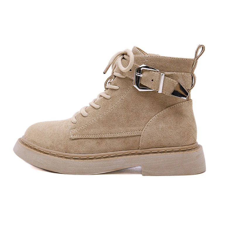 Женская зимняя обувь Новое поступление боевые военные ботинки женские