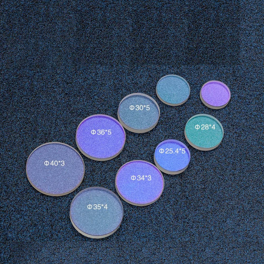 

BM48 Raytools Laser Cutting Head Parts Protective Windows Optical Lens JGS1 55*1.5