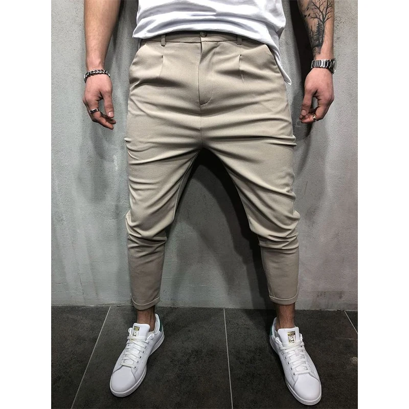 

Men's casual trousers fashion streetwear Harlan jogging ankle-length pants
