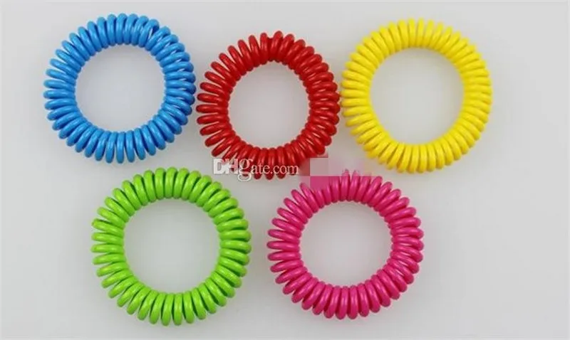 

Top quality Mosquito Repellent Band Bracelets Anti Mosquito Pure Natural Adults and children Wrist band mixed colors Pest Contro