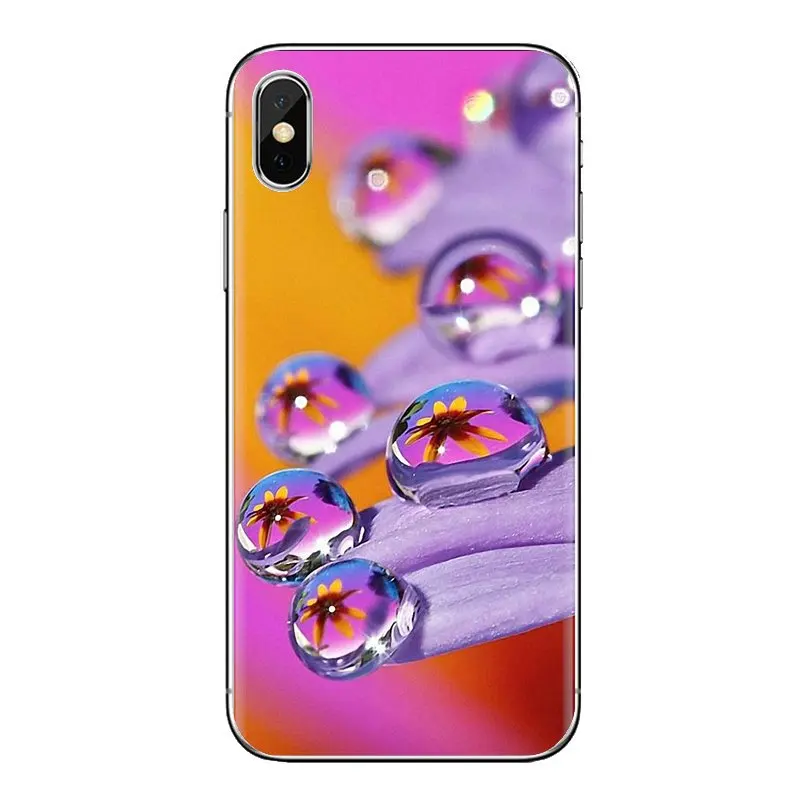 For Samsung Galaxy J1 J2 J3 J4 J5 J6 J7 J8 Plus 2018 Prime 2015 2016 2017 Water Drop Photography bubbles Transparent TPU Housing |
