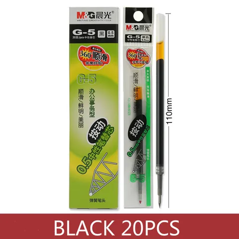 M & G Удобная гелевая ручка 0,5 мм, 12 шт., ручки с гелевыми чернилами, papelaria Canetas escolar, Офисные аксессуары, школьные принадлежности, K35