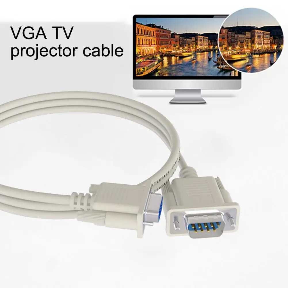 

Удлинительный кабель VGA Professional HD-совместим с 150/300 см 9-контактный переходник «штырь-гнездо»