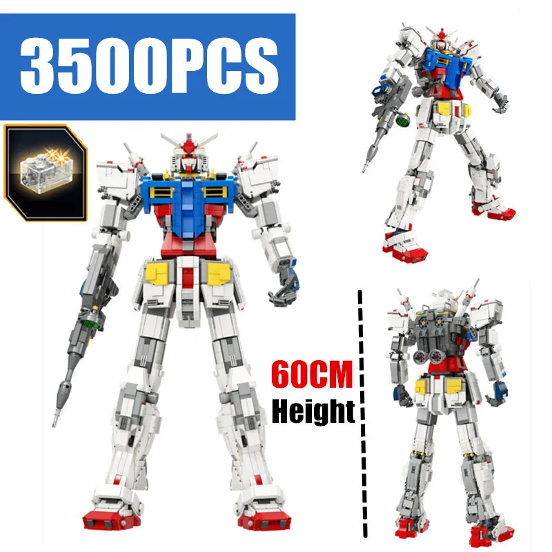 3500 шт Gundam RX78-2 MOC супер робот техника трансформации модель строительные блоки