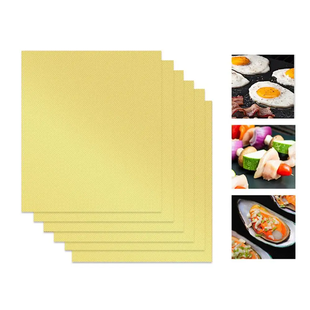 Многоразовые антипригарным барбекю Гриль коврик противень Портативный Пикник