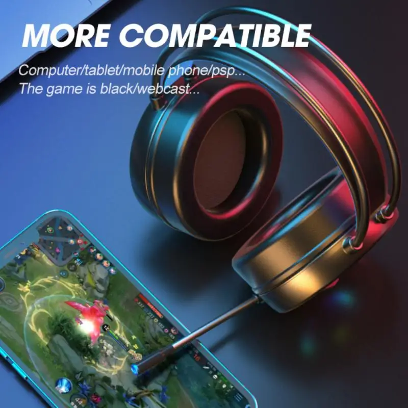 3.5mm Wired Headset PC Laptop With Microphones Cute Game Headphones Gaming Headsets Bass Stereo Over-Head Earphone Hot | Электроника