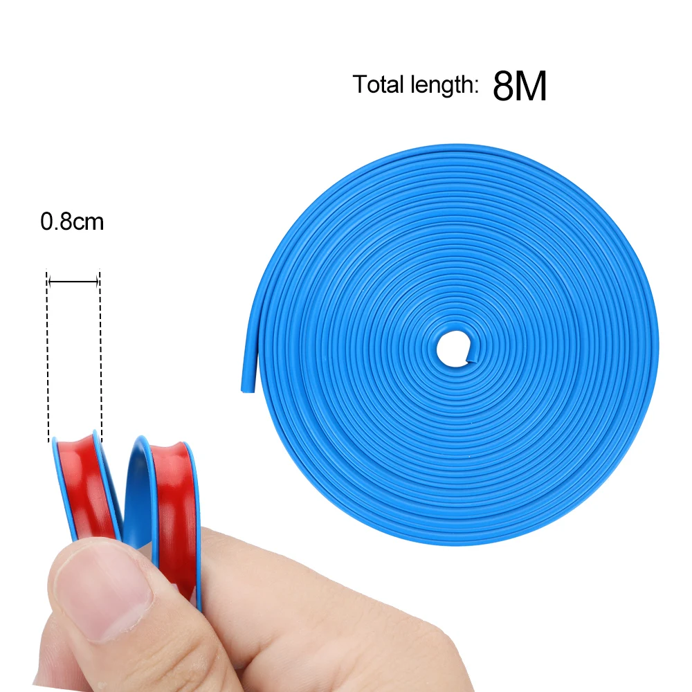Декоративная полоса LEEPEE для модификации автомобильных шин 8 м защита колес