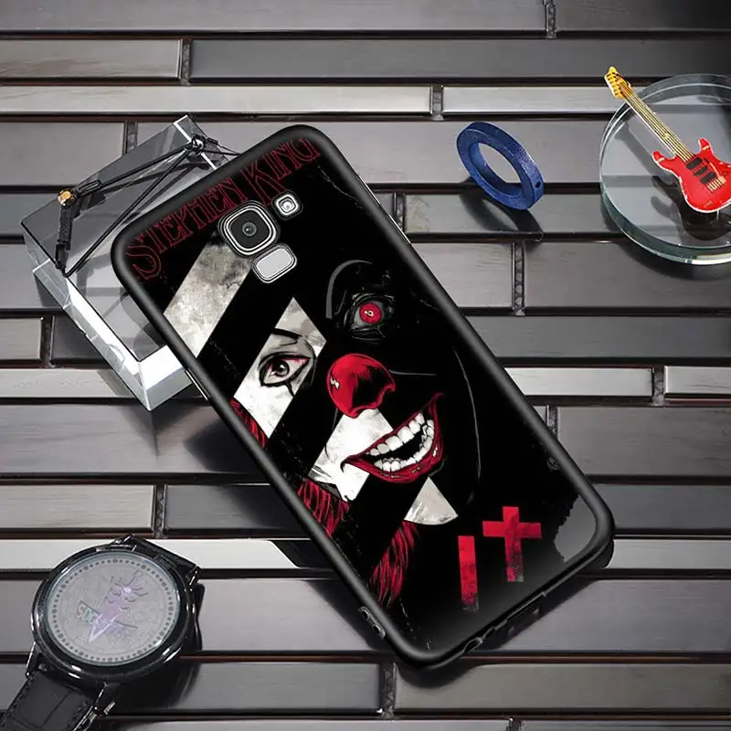 Черный силиконовый чехол Джокера Клоун Для samsung Galaxy J2 J3 J4 J5 J6 J7 плюс Core чехол для телефона