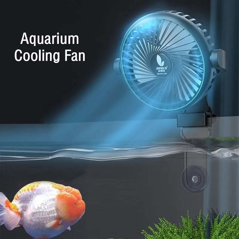 Охлаждающий вентилятор для аквариума с клипсой на морском Коралловом аквариуме