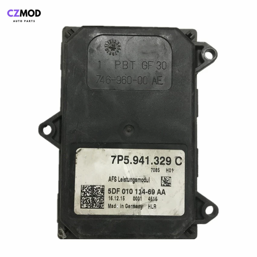 CZMOD оригинальный использованный 7p5.941. 329.c AFS модуль управления светодиодной фарой