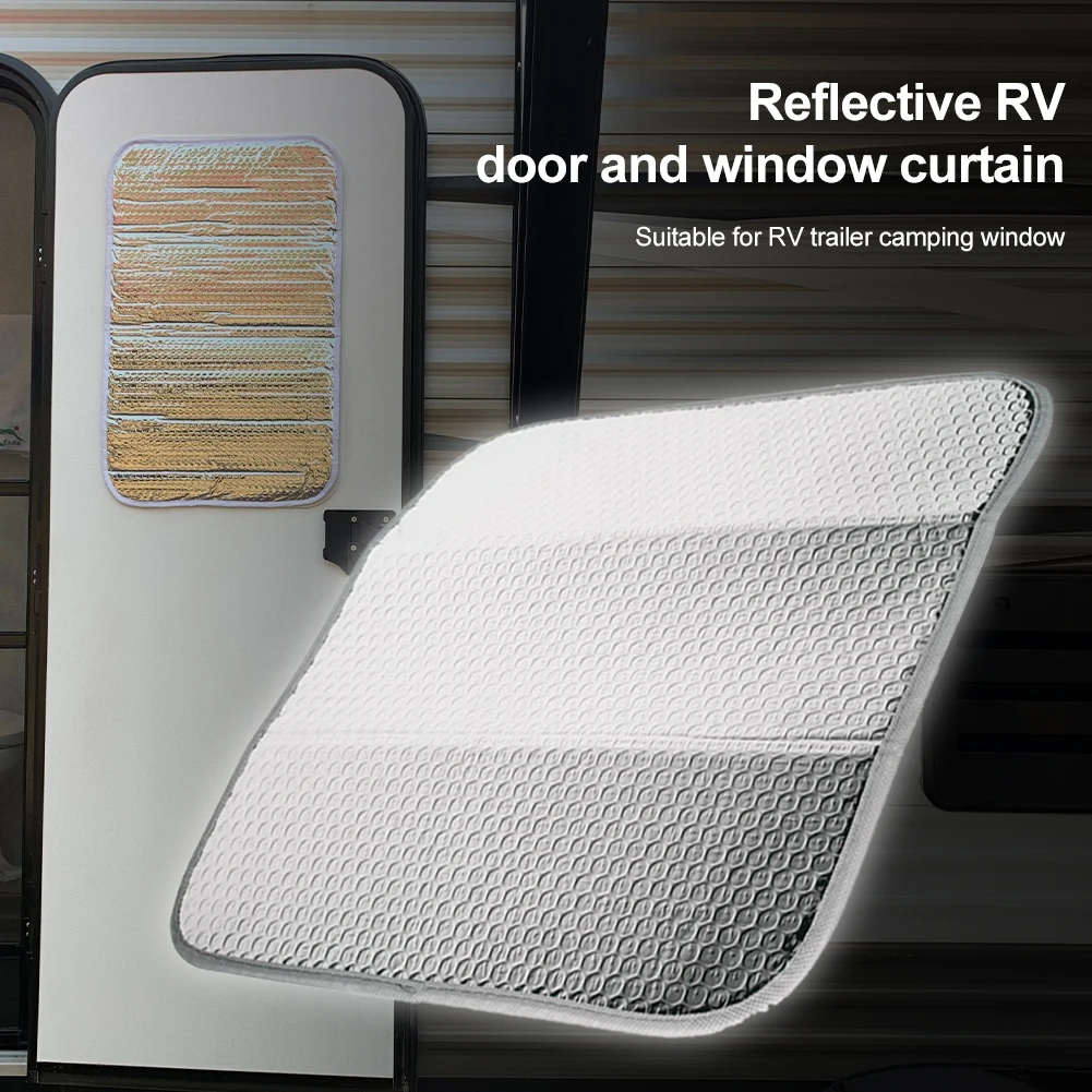 

Светоотражающее двустороннее покрытие для окон и дверей RV, 16x25 дюймов
