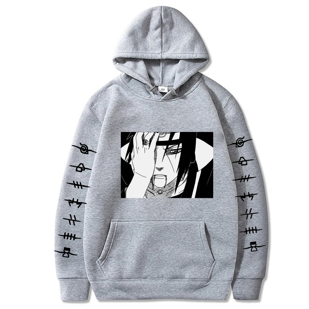 

2020 fashion naruto Hoodies Streetwear itachi pullover Sweatshirt Men Fashion autumn winter Hip Hop hoodie pullover