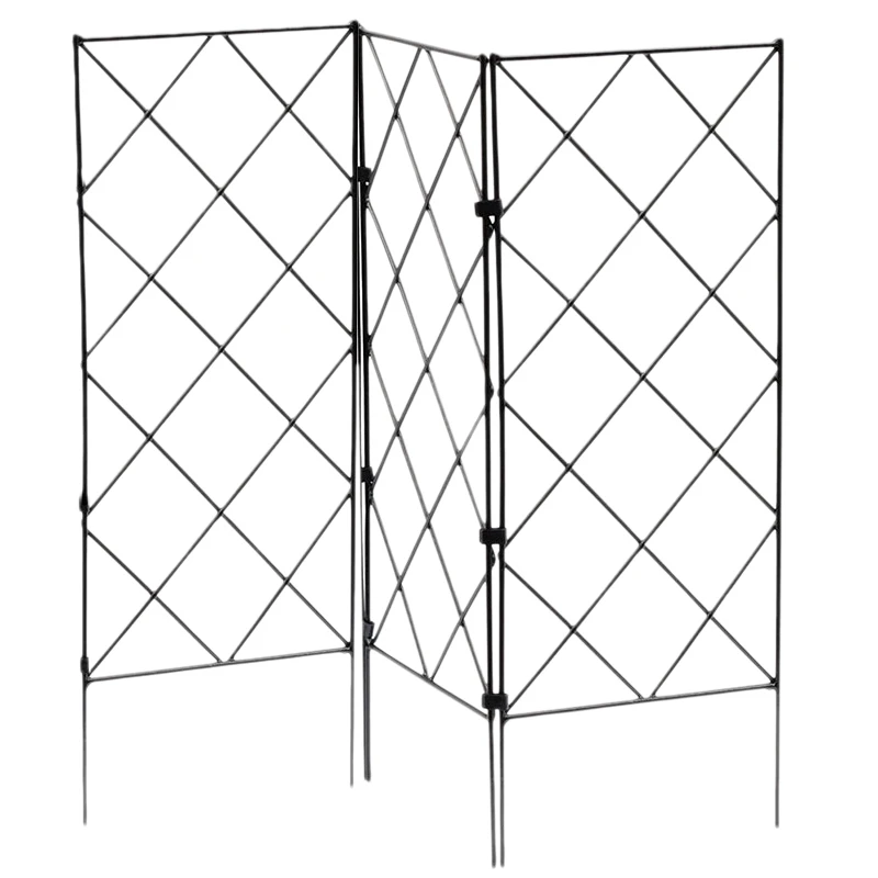 

3Pcs DIY Plant Supports for Garden,Trellis for Potted Plants Flower Support for Climbing Plants Easy to Use 20X53cm