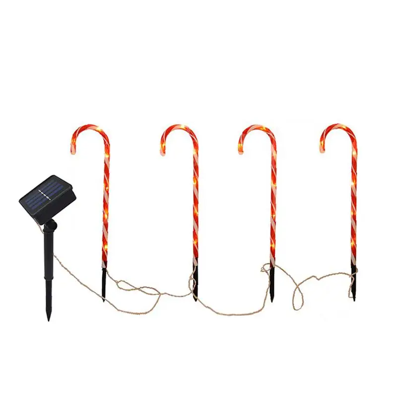 

Crutch Lamp Cane Walkway Light Landscape Lights Solar Warm White Durable Eco-Friendly Festival Home Garden Atmosphere
