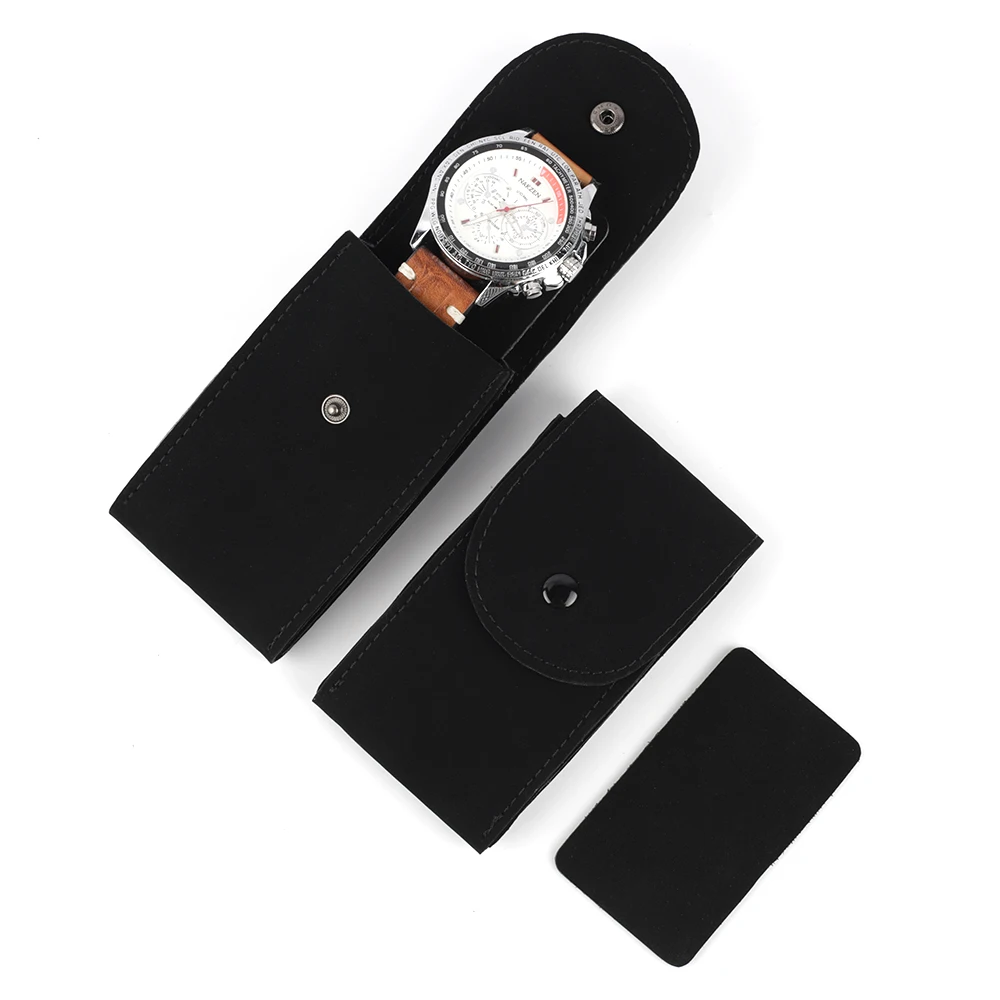 

Специальная Складная Сумка-конверт из искусственной замши под заказ, сумки для часов, ювелирные изделия, подарочные сумки