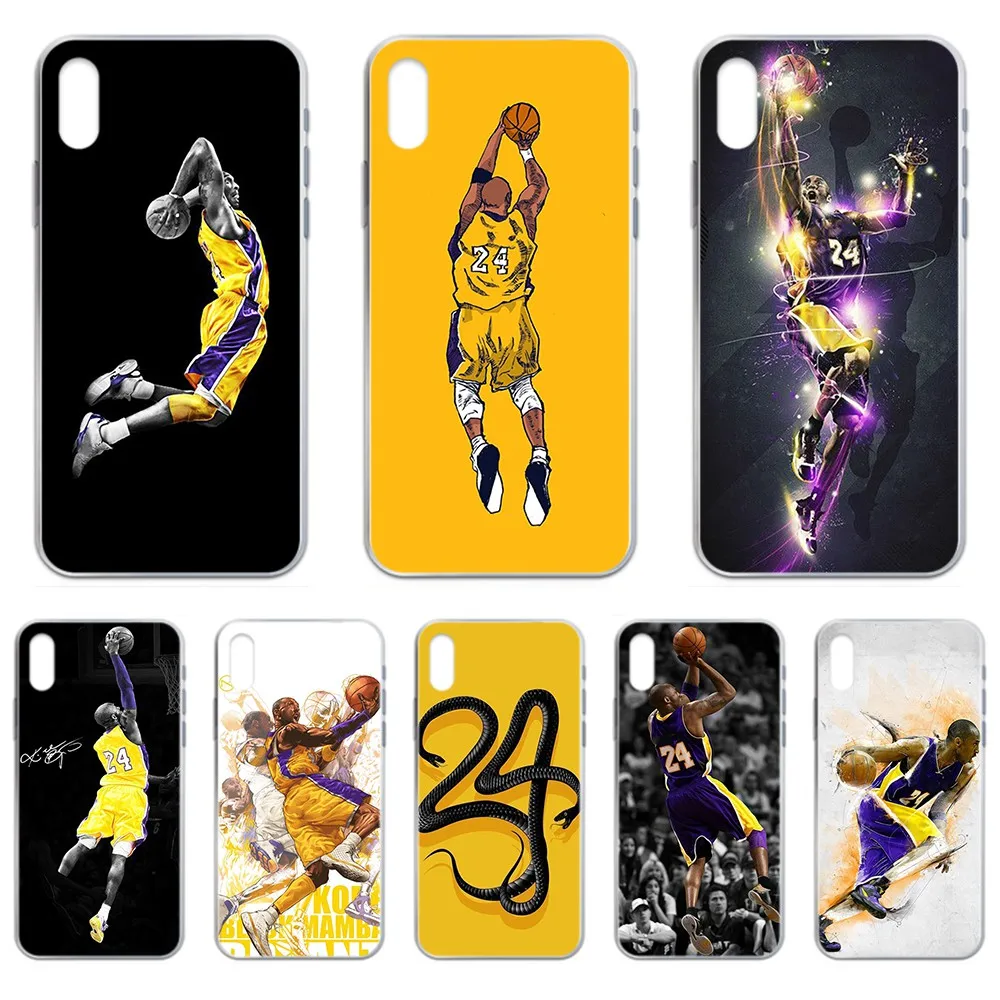 Чехол для баскетбола Miss Kobe mvp 3D чехол прозрачный телефона iphone 4 4S 5 5C 5S 6 6S PLUS 7 8 X XR XS 11