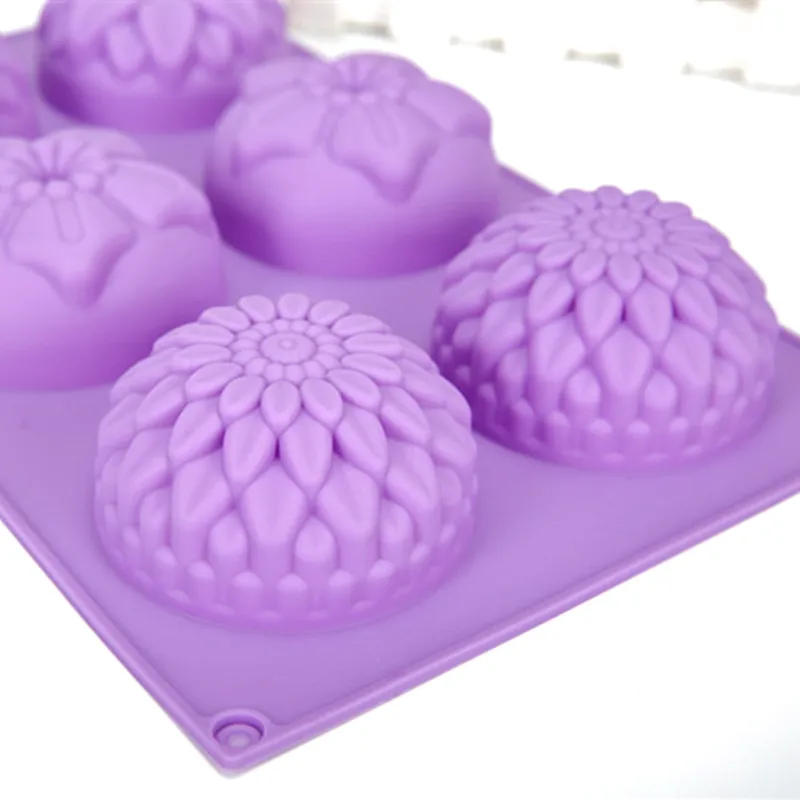 Форма для мыла ручной работы сделай сам аксессуары выпечки 6 отверстий в форме