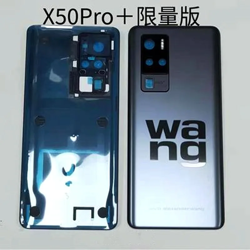 original back cover for vivo x50 pro x50pro rear housing door battery cover panel mobile phone case shell replacement parts free global shipping