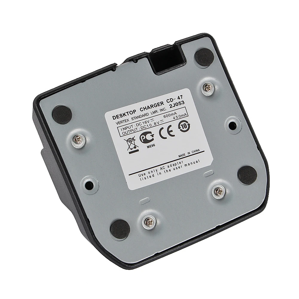 

Desk Rapid Battery Charger Portable Home Standard Stable Office CD 47 Plug Charging Radio Black Bedroom For Yaesu VX160