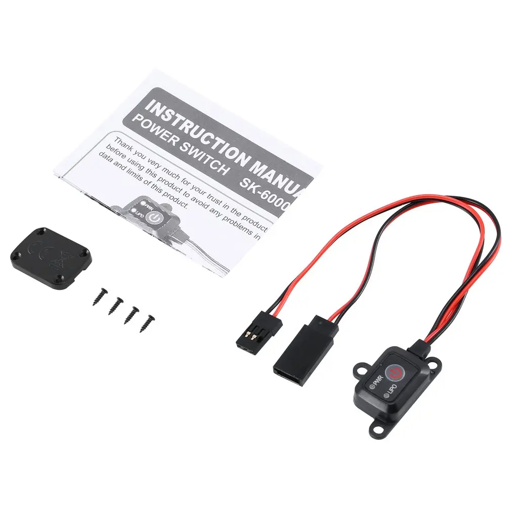 

Управляемый MCU переключатель питания литий-полимерного NIMH аккумулятора SKYRC ВКЛ/ВЫКЛ для 1/10 1/8 радиоуправляемого автомобиля вертолета радио...