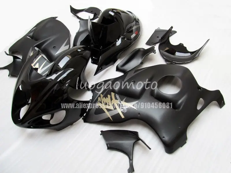 

Комплект обтекателей для SUZUKI GSXR1300 Hayabusa 96 97 98 02 03 04 05 06 07 Черный GSXR 1300 1996 1997 1998 1999 2000 2001 2007