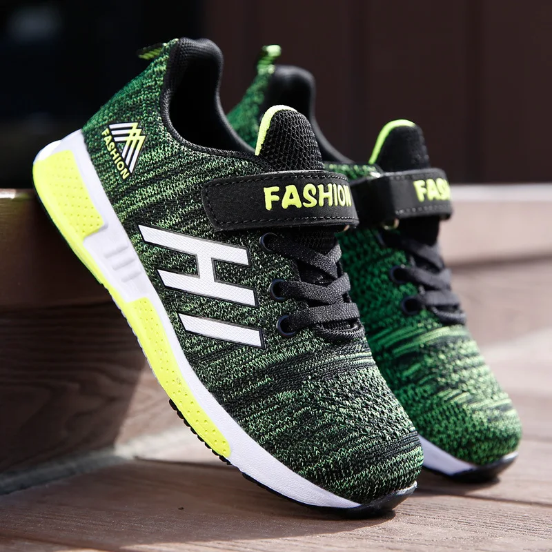 SKOEX Kids Sport Shoes for Boys Girls Running Fashion Sneakers Breathable Mesh Children's Tennis Trainers Teens | Детская одежда и