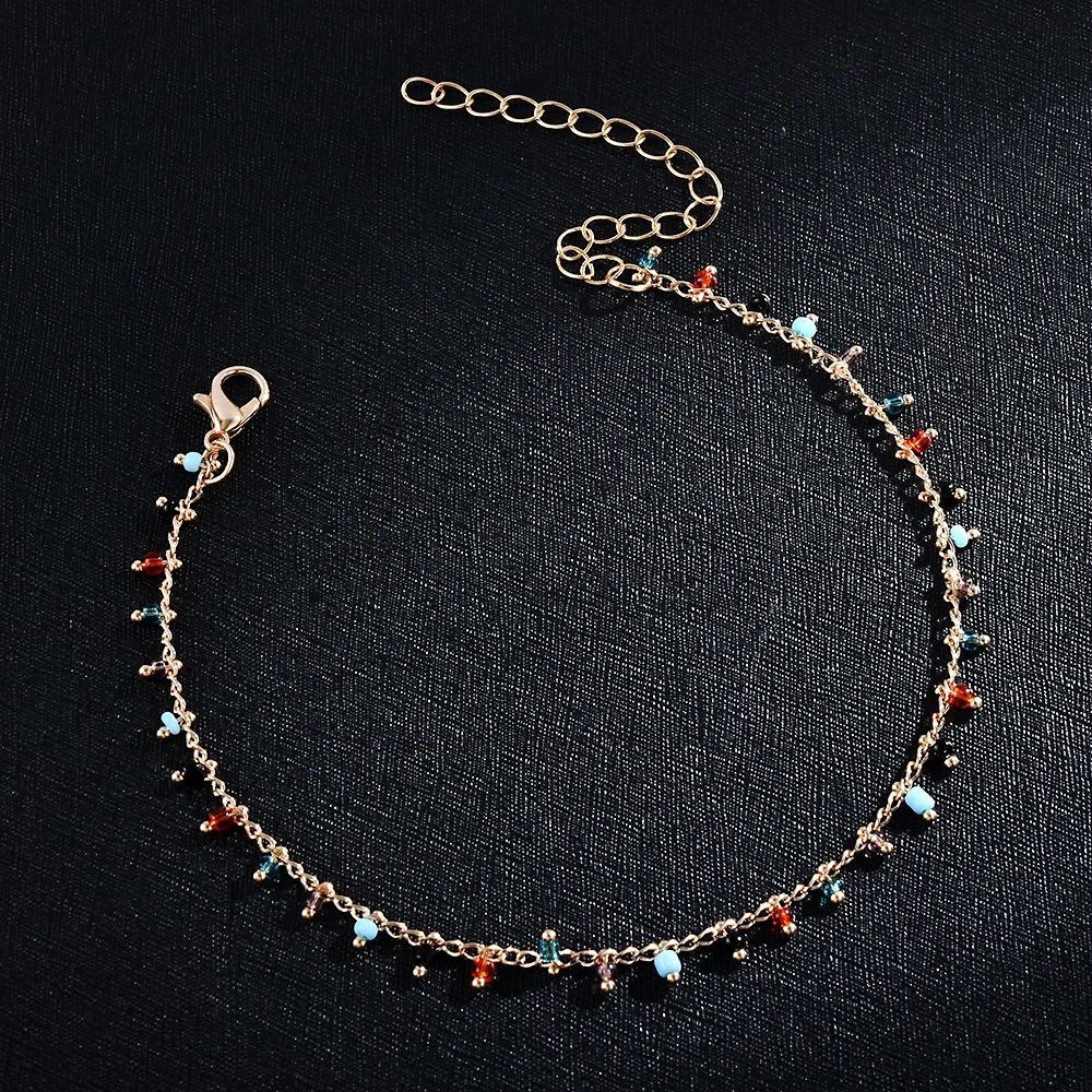 Браслет на лодыжку Женский из нержавеющей стали | Украшения и аксессуары