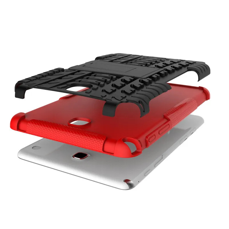 Ударопрочный ударопрочный гибридный чехол из ТПУ + поликарбоната с подставкой