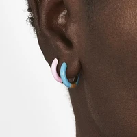 drop oil multicolor earrings female simple fashion geometric earrings hoop earring jewelry for women