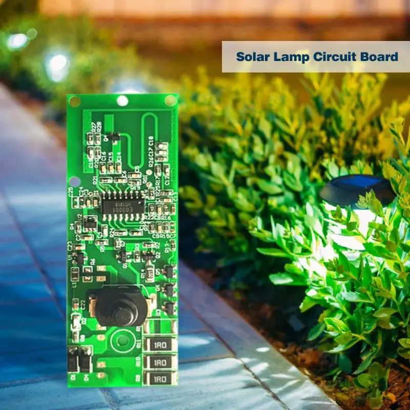 3 2 V 7 датчик движения Солнечный настенный светильник PCB солнечный Управление