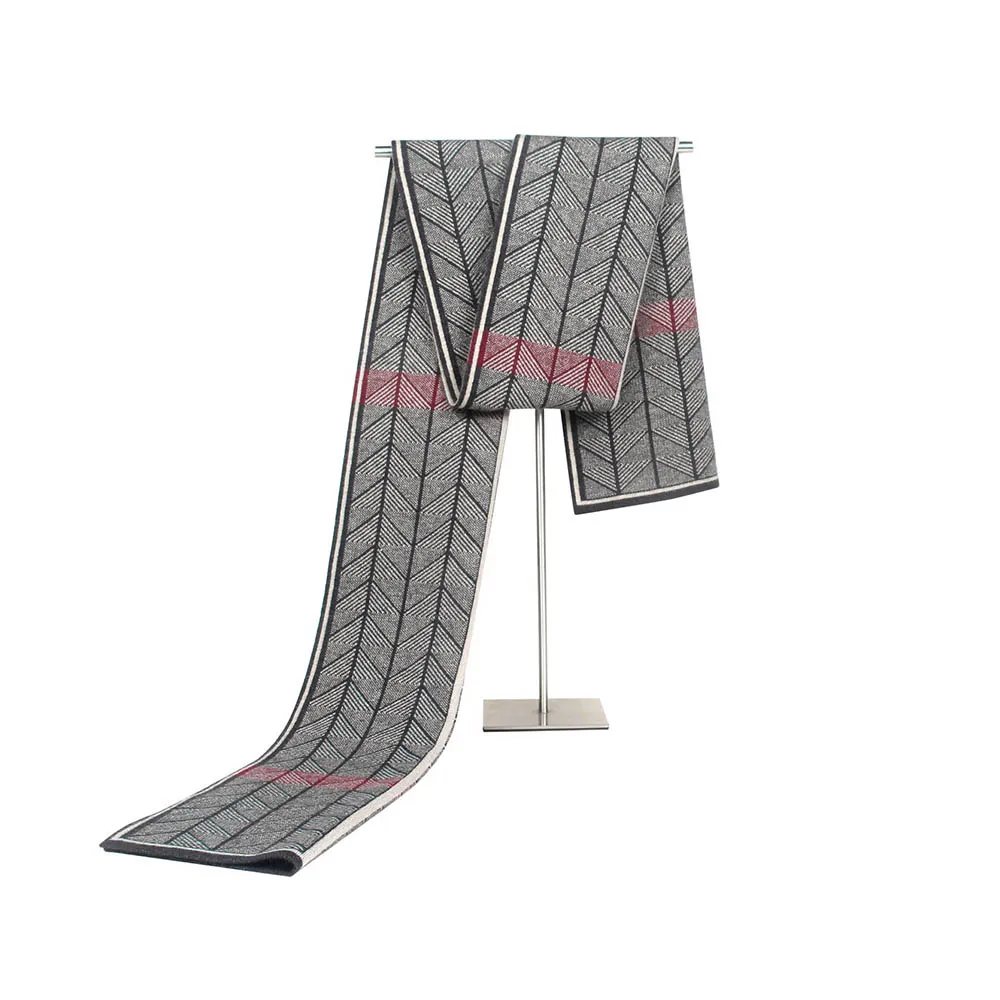 FS 2019 Элитный бренд зима кашемировый шарф для мужчин средства ухода за кожей шеи