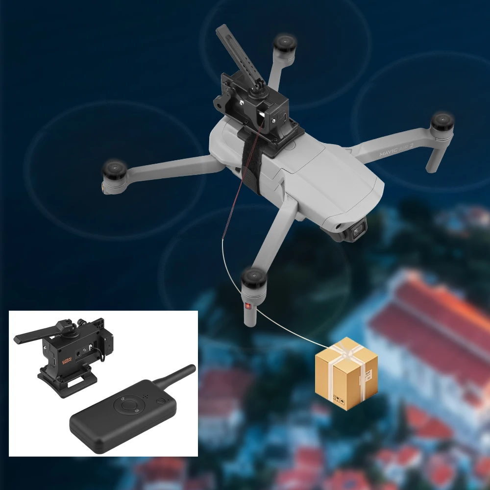 Пульт дистанционного управления для DJI Mavic 2/Pro/Air 2/Air 2S/FIMI X8SE Phantom 3 4, приманка для рыбной ловли, параболический Дрон с системой подачи воздуха