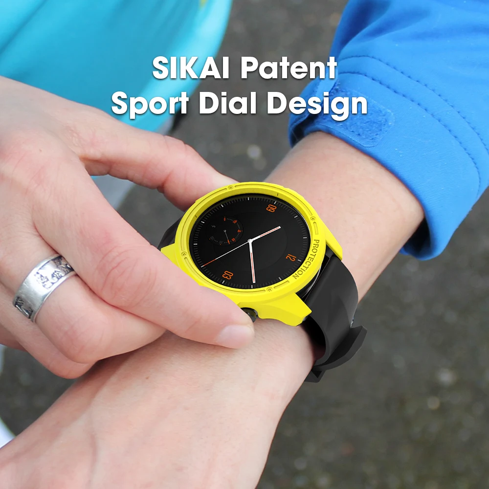 Чехол SIKAI для Ticwatch C2 Жесткий из поликарбоната Защитная крышка аксессуары умных