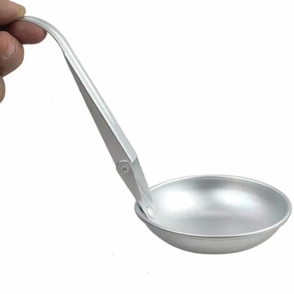 Посуда для кемпинга на открытом воздухе посуда складная ложка походов пикника