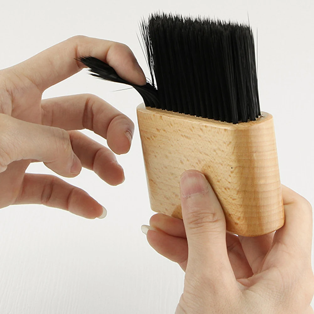 

Профессиональная парикмахерская Пылезащитная Щетка антистатическая Расческа для бороды щетка для стрижки волос в салоне Мужская щетка дл...